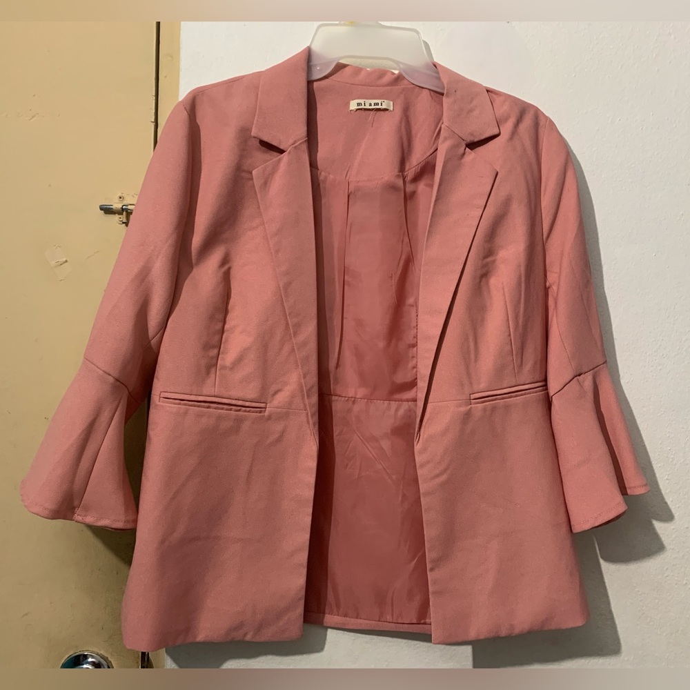 Office blazer open front